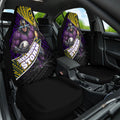 Melbourne Storm Rugby Car Seat Cover Tribal Polynesian Power Art - Lightning Mascot