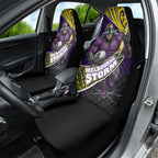 Melbourne Storm Rugby Car Seat Cover Tribal Polynesian Power Art - Lightning Mascot