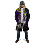 Melbourne Storm Rugby Cloak Tribal Polynesian Power Art - Lightning Mascot