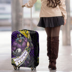 Melbourne Storm Rugby Luggage Cover Tribal Polynesian Power Art - Lightning Mascot