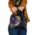 Melbourne Storm Rugby Shoulder Handbag Tribal Polynesian Power Art - Lightning Mascot