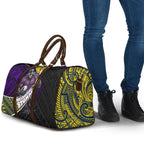 Melbourne Storm Rugby Travel Bag Tribal Polynesian Power Art - Lightning Mascot