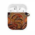 Barramundi Fish AirPods Case Aboriginal Dot Art Indigenous Pattern