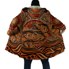 Barramundi Fish Cloak Aboriginal Dot Art Indigenous Pattern