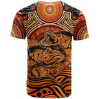 Barramundi Fish T Shirt Aboriginal Dot Art Indigenous Pattern