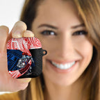 Newcastle Knights Rugby AirPods Case Tribal Polynesian Power Art - Lightning Mascot