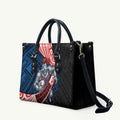 Newcastle Knights Rugby Leather Bag Tribal Polynesian Power Art - Lightning Mascot