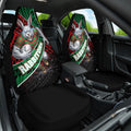 South Sydney Rabbitohs Rugby Car Seat Cover Tribal Polynesian Power Art - Lightning Mascot