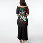 South Sydney Rabbitohs Rugby Puletasi Tribal Polynesian Power Art - Lightning Mascot
