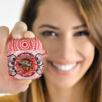 Personalised Aboriginal Barramundi Fish AirPods Case Indigenous Dot Art - Dreamtime Spirit Animal