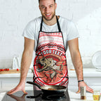 Personalised Aboriginal Barramundi Fish Apron Indigenous Dot Art - Dreamtime Spirit Animal