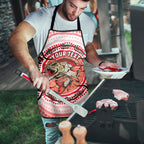 Personalised Aboriginal Barramundi Fish Apron Indigenous Dot Art - Dreamtime Spirit Animal
