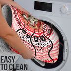 Personalised Aboriginal Barramundi Fish Bathroom Set Indigenous Dot Art - Dreamtime Spirit Animal
