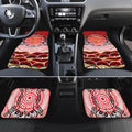 Personalised Aboriginal Barramundi Fish Car Mats Indigenous Dot Art - Dreamtime Spirit Animal