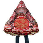 Personalised Aboriginal Barramundi Fish Cloak Indigenous Dot Art - Dreamtime Spirit Animal