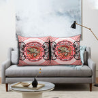 Personalised Aboriginal Barramundi Fish Pillow Cover Indigenous Dot Art - Dreamtime Spirit Animal