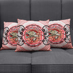 Personalised Aboriginal Barramundi Fish Pillow Cover Indigenous Dot Art - Dreamtime Spirit Animal