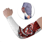 St George Illawarra Dragons Rugby Arm Sleeves Tribal Polynesian Power Art - Lightning Mascot