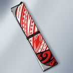 St George Illawarra Dragons Rugby Auto Sun Shade Tribal Polynesian Power Art - Lightning Mascot