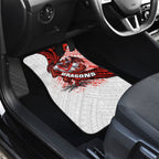 St George Illawarra Dragons Rugby Car Mats Tribal Polynesian Power Art - Lightning Mascot