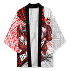 St George Illawarra Dragons Rugby Kimono Tribal Polynesian Power Art - Lightning Mascot