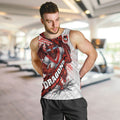 St George Illawarra Dragons Rugby Men Tank Top Tribal Polynesian Power Art - Lightning Mascot