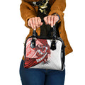 St George Illawarra Dragons Rugby Shoulder Handbag Tribal Polynesian Power Art - Lightning Mascot