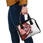 St George Illawarra Dragons Rugby Shoulder Handbag Tribal Polynesian Power Art - Lightning Mascot