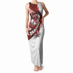 St George Illawarra Dragons Rugby Tank Maxi Dress Tribal Polynesian Power Art - Lightning Mascot