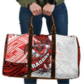 St George Illawarra Dragons Rugby Travel Bag Tribal Polynesian Power Art - Lightning Mascot