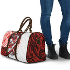 St George Illawarra Dragons Rugby Travel Bag Tribal Polynesian Power Art - Lightning Mascot