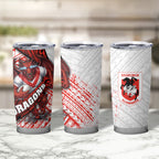 St George Illawarra Dragons Rugby Tumbler Cup Tribal Polynesian Power Art - Lightning Mascot
