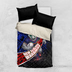 New Zealand Warriors Rugby Bedding Set Tribal Polynesian Power Art - Lightning Mascot