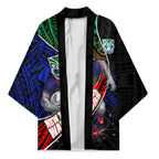 New Zealand Warriors Rugby Kimono Tribal Polynesian Power Art - Lightning Mascot