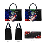 New Zealand Warriors Rugby Leather Bag Tribal Polynesian Power Art - Lightning Mascot