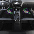 Canberra Raiders Rugby Car Mats Tribal Polynesian Power Art - Lightning Mascot