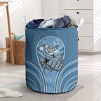 Cronulla Sutherland Sharks Rugby Mascot Laundry Basket Australian Rugby Culture - Tribal Inspired Sharks