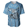 Cronulla Sutherland Sharks Rugby Mascot Baseball Jersey Australian Rugby Culture - Tribal Inspired Sharks