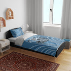 Cronulla Sutherland Sharks Rugby Mascot Bedding Set Australian Rugby Culture - Tribal Inspired Sharks