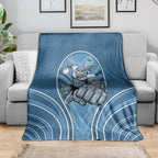 Cronulla Sutherland Sharks Rugby Mascot Blanket Australian Rugby Culture - Tribal Inspired Sharks