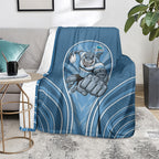Cronulla Sutherland Sharks Rugby Mascot Blanket Australian Rugby Culture - Tribal Inspired Sharks