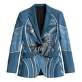 Cronulla Sutherland Sharks Rugby Mascot Blazer Australian Rugby Culture - Tribal Inspired Sharks
