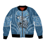 Cronulla Sutherland Sharks Rugby Mascot Bomber Jacket Australian Rugby Culture - Tribal Inspired Sharks