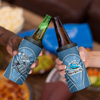 Cronulla Sutherland Sharks Rugby Mascot 4 in 1 Can Cooler Tumbler Australian Rugby Culture - Tribal Inspired Sharks