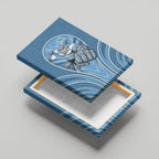 Cronulla Sutherland Sharks Rugby Mascot Canvas Wall Art Australian Rugby Culture - Tribal Inspired Sharks
