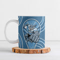 Cronulla Sutherland Sharks Rugby Mascot Ceramic Mug Australian Rugby Culture - Tribal Inspired Sharks