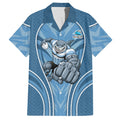 Cronulla Sutherland Sharks Rugby Mascot Hawaiian Shirt Australian Rugby Culture - Tribal Inspired Sharks