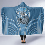 Cronulla Sutherland Sharks Rugby Mascot Hooded Blanket Australian Rugby Culture - Tribal Inspired Sharks