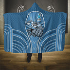 Cronulla Sutherland Sharks Rugby Mascot Hooded Blanket Australian Rugby Culture - Tribal Inspired Sharks