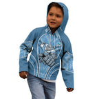 Cronulla Sutherland Sharks Rugby Mascot Kid Hoodie Australian Rugby Culture - Tribal Inspired Sharks